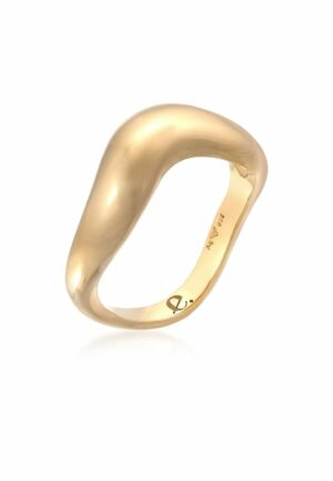 Elli Premium Fingerring »Organic Wellen Trend 925 Silber«