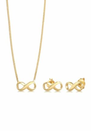 Elli Schmuckset »Infinity Symbol Unendlichkeit 925 Silber«