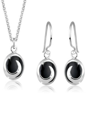 Elli Schmuckset »Onyx 925 Sterling Silber«