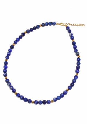 Firetti Collier »Schmuck Geschenk Halsschmuck Halskette Edelstein Farbstein Lapislazuli«