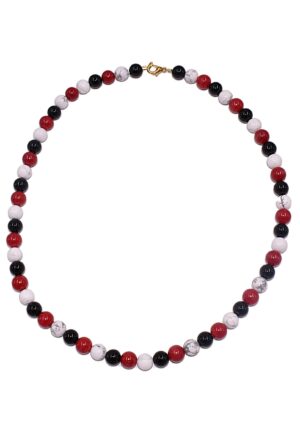 Firetti Collier »Schmuck Geschenk Halsschmuck Halskette Farbstein Edelstein Onyx«