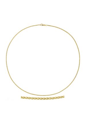 Firetti Collierkettchen »Schmuck Geschenk Gold 375 Halsschmuck Halskette Goldkette Ankerkette«