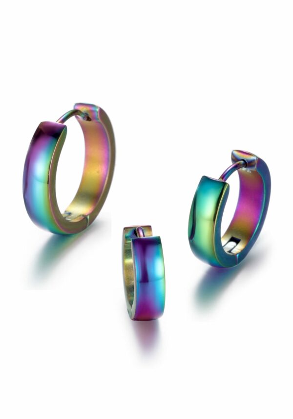 Firetti Creolen-Set »Multipack Schmuck Geschenk Ohrschmuck Creolenset Regenbogen«