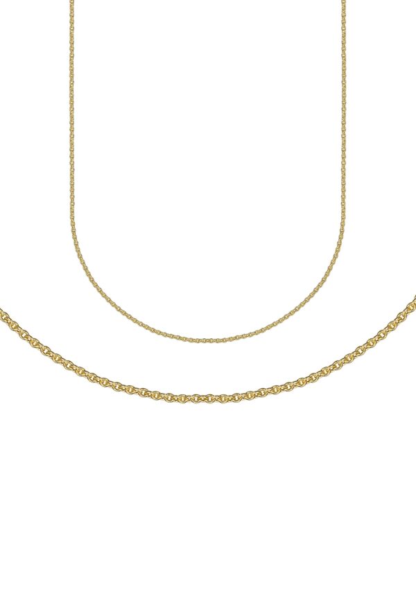 Firetti Goldkette »Schmuck Geschenk Gold 333 Rundankerkette