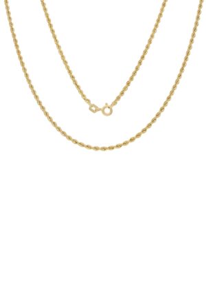 Firetti Goldkette »Schmuck Geschenk Gold 375 Halsschmuck Halskette Goldkette Kordelkette«