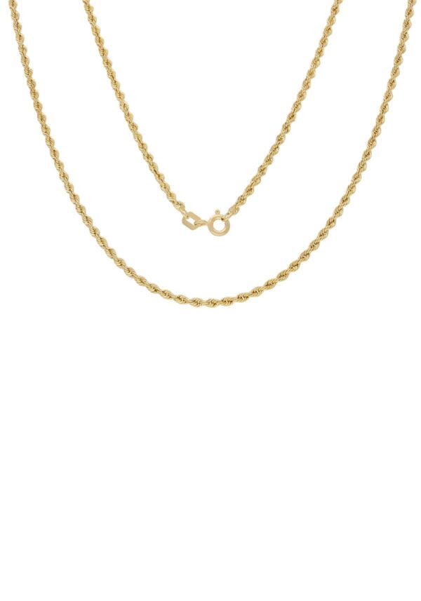 Firetti Goldkette »Schmuck Geschenk Gold 375 Halsschmuck Halskette Goldkette Kordelkette«