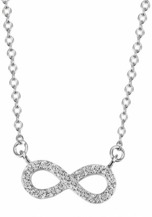 Firetti Kette mit Anhänger »Schmuck Geschenk Silber 925 Halsschmuck Halskette Ankerkette Schleife«