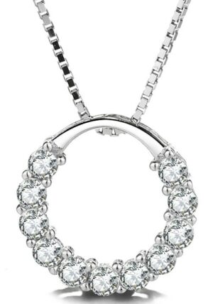 Firetti Kette mit Anhänger »Schmuck Geschenk Silber 925 Halsschmuck Halskette Venezianer Kreis«