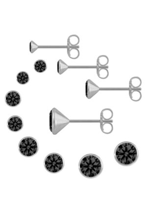 Firetti Ohrstecker-Set »Multipack Schmuck Geschenk Silber 925 Ohrstecker Glitzerstein«