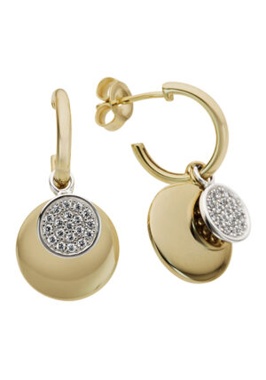 Firetti Paar Creolen »Schmuck Geschenk Gold 333 Kreis