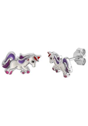 Firetti Paar Ohrstecker »Schmuck Geschenk Silber 925 Ohrschmuck Einhorn«