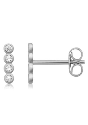 Firetti Paar Ohrstecker »Schmuck Geschenk Silber 925 Ohrschmuck Glitzer Ear Climber«