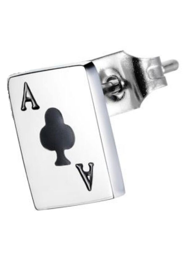 Firetti Single-Ohrstecker »Schmuck Geschenk Ohrschmuck einzeln Poker«