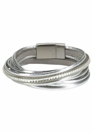 Firetti Wickelarmband »im Metallic Look«