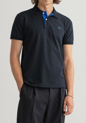 Gant Poloshirt »CONTRAST COLLAR PIQUE SS RUGGER«