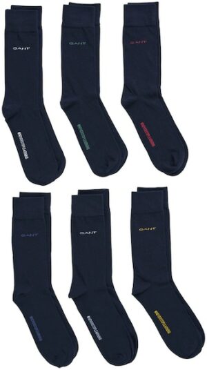 Gant Socken »D1. SOFT COTTON SOCKS 6-PACK«