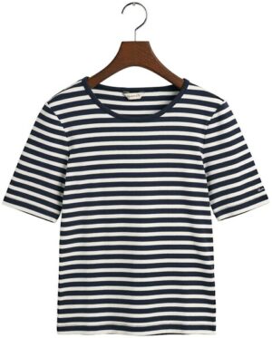 Gant T-Shirt »SLIM STRIPED 1X1 RIBBED KA T-SHIRT«