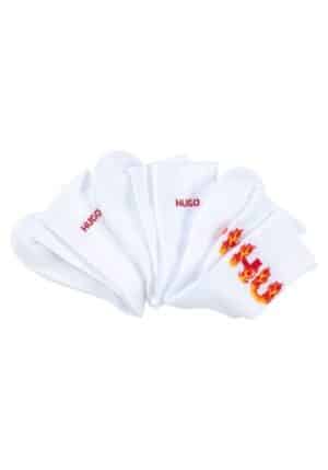 HUGO Freizeitsocken »3P QS RIB FLAMES CC 10258019 01«