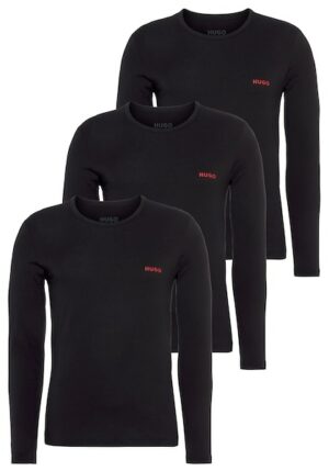 HUGO Langarmshirt »LS-SHIRT RN TRIPLET«