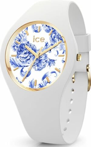 ice-watch Quarzuhr »ICE blue - White porcelain - Small - 3H