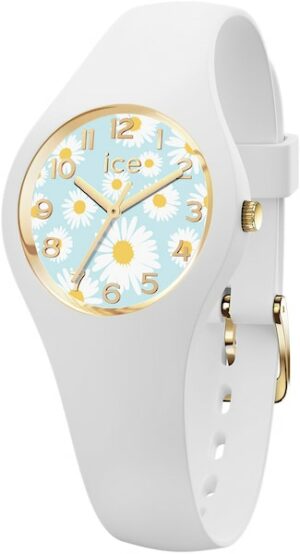 ice-watch Quarzuhr »ICE flower - White daisy - Extra small - 3H