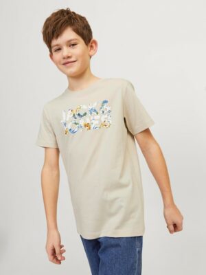 Jack & Jones Junior Kurzarmshirt »JJEJEFF CORP LOGO TEE SS O-NECK SN JNR«