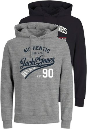 Jack & Jones Kapuzensweatshirt »ETHAN SWEAT HOOD 2PK«