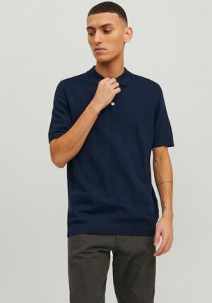 Jack & Jones Kurzarmpullover »JPREMIL KNIT POLO SN«