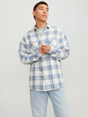 Jack & Jones Langarmhemd »JJEMICHAEL OVERSHIRT LS SN«