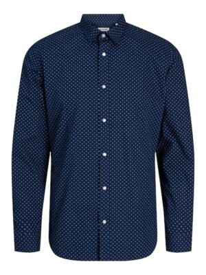 Jack & Jones Langarmhemd »JJJOE PRINT SHIRT LS SS24«