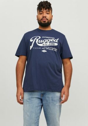 Jack & Jones PlusSize Rundhalsshirt »JJEJEANS TEE SS O-NECK NOOS 23/24 PLS«