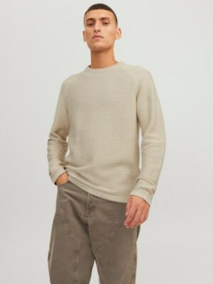 Jack & Jones Rundhalspullover »JJEMATT KNIT CREW NECK NOOS«