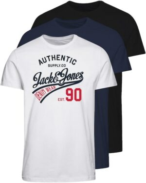 Jack & Jones T-Shirt »ETHAN TEE 3PK«