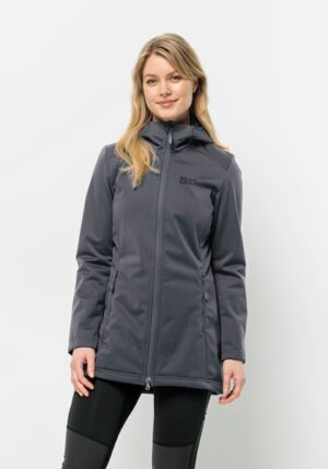 Jack Wolfskin Softshellmantel »WINDHAIN COAT W«