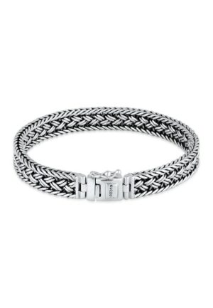 Kuzzoi Armband »Unisex Königskette Kastenverschluss 925er Silber«