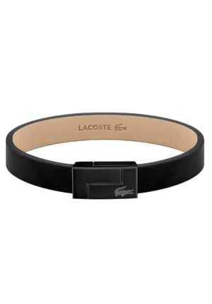 Lacoste Armband »Schmuck Edelstahl Armschmuck Lederarmband LACOSTE TRAVELER«