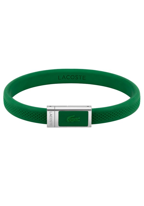 Lacoste Armband »Schmuck Edelstahl Silikonarmband LACOSTE«