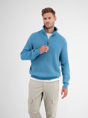 LERROS Strickpullover »LERROS Strickpullover im Troyer-Style«