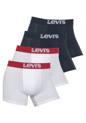 Levi's® Boxershorts »Men Solid Logo Boxer 4er Pack«