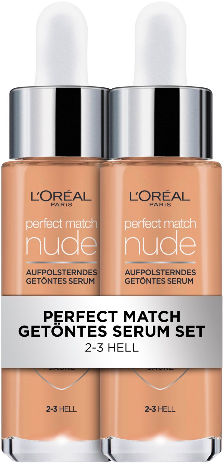 L'ORÉAL PARIS Gesichtslotion »L'Oréal Paris Doppelpack Perfect Match Serum«