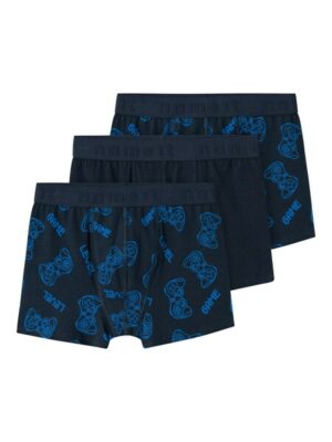 Name It Boxershorts »NKMBOXER 3P DARK SAPPHIRE GAMER NOOS«