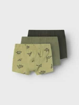 Name It Boxershorts »NMMTIGHTS 3P SAGE DINO NOOS«