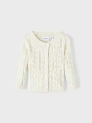 Name It Strickjacke »NBFNOSELINE LS SHORT KNIT CARD«