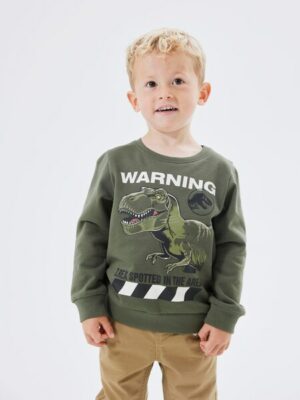 Name It Sweatshirt »NMMNAT JURASSIC SWEAT BRU NOOS SKY«