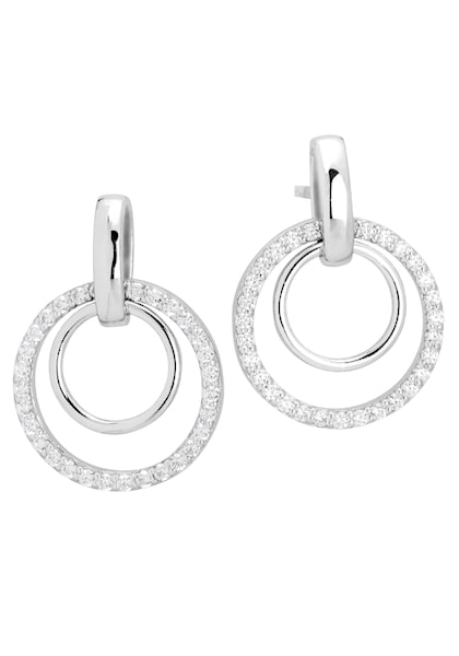 NANA KAY Paar Ohrstecker »Swinging Silver