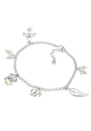 Nenalina Armband »Bettelarmband Anhänger Engel Flügel 925 Silber«