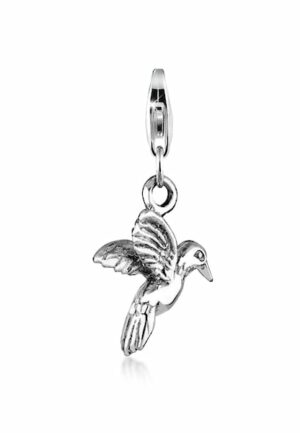 Nenalina Charm-Einhänger »Anhänger Kolibri Vogel 925 Silber«