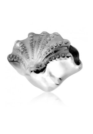 Nenalina Charm-Einhänger »Muschel Bead Charm-Anhänger Meer 925 Silber«