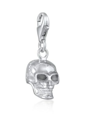 Nenalina Charm-Einhänger »Totenkopf Anhänger 925 Silber«