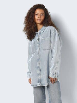 Noisy may Jeansbluse »NMALVA L/S DENIM SHACKET AZ352LB NOOS«